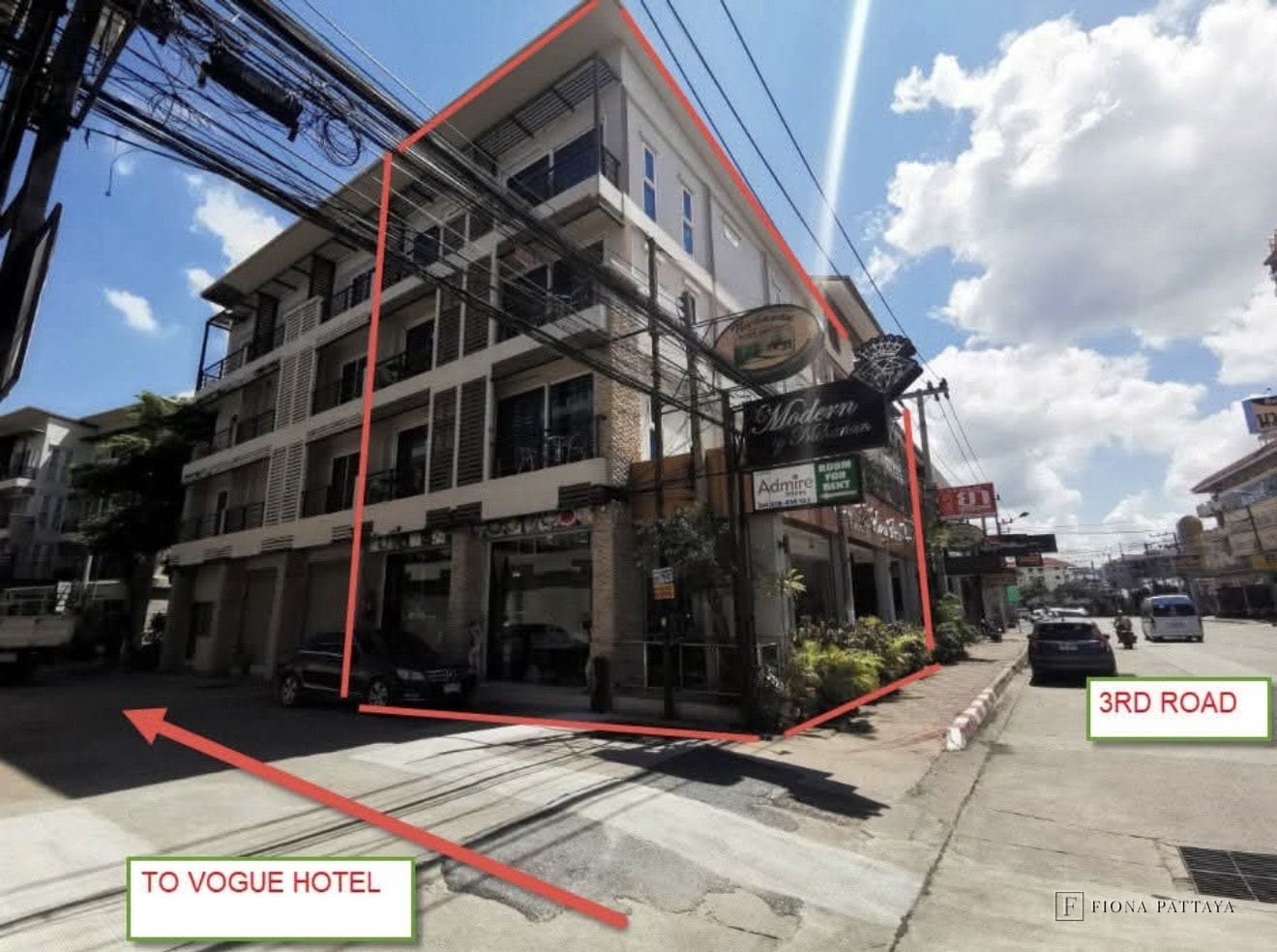 🏢 Commercial Building for Sale – Prime Central Pattaya Location